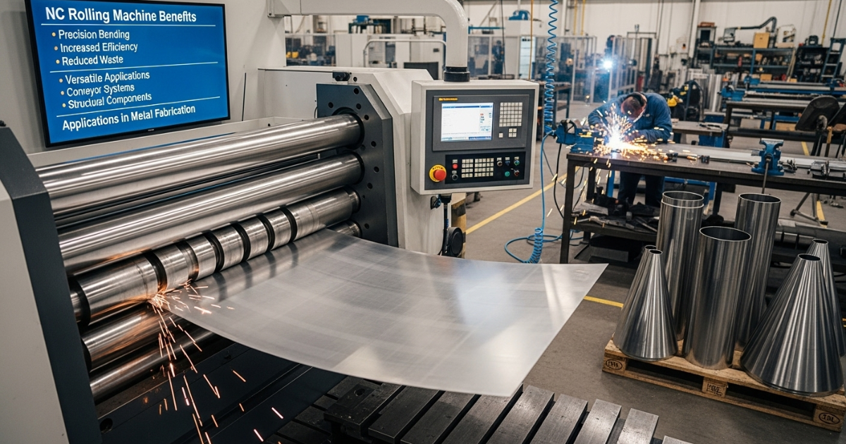 NC Rolling Machine Benefits and Applications in Metal Fabrication