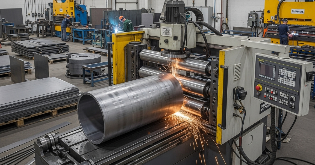 Applications of NC Rolling Machines in Metal Fabrication