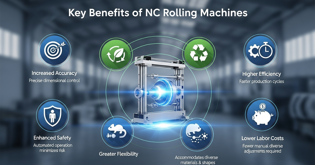 Key Benefits of NC Rolling Machines