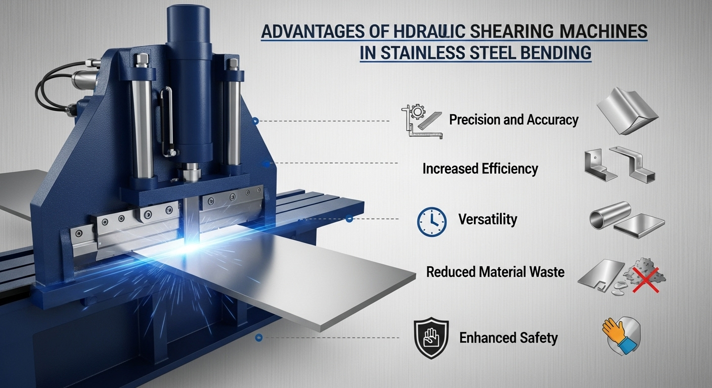 Advantages of Using Hydraulic Shearing Machines in Stainless Steel Bending