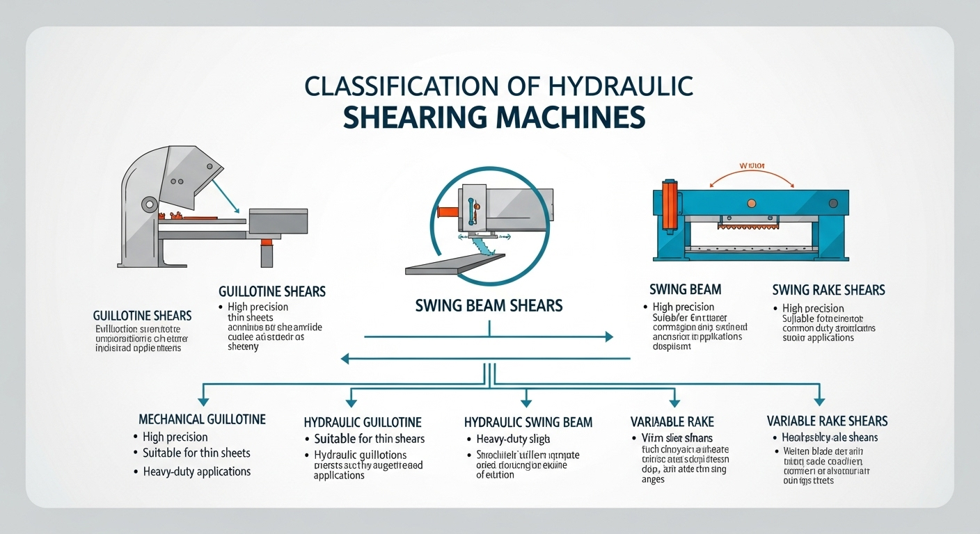 Classification of Hydraulic Shearing Machines