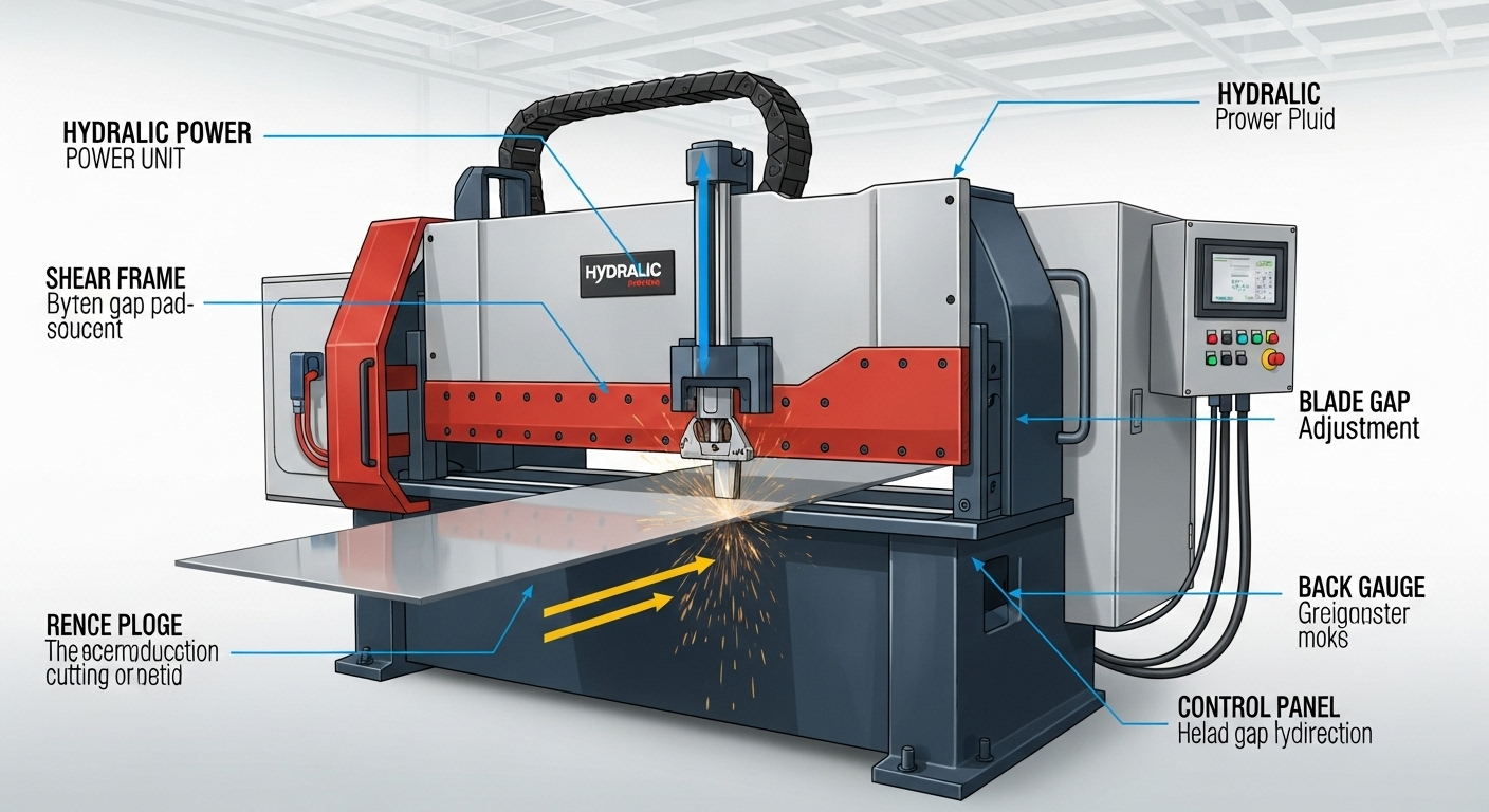 The Role of Hydraulic Shearing Machines in Modern Sheet Metal Fabrication