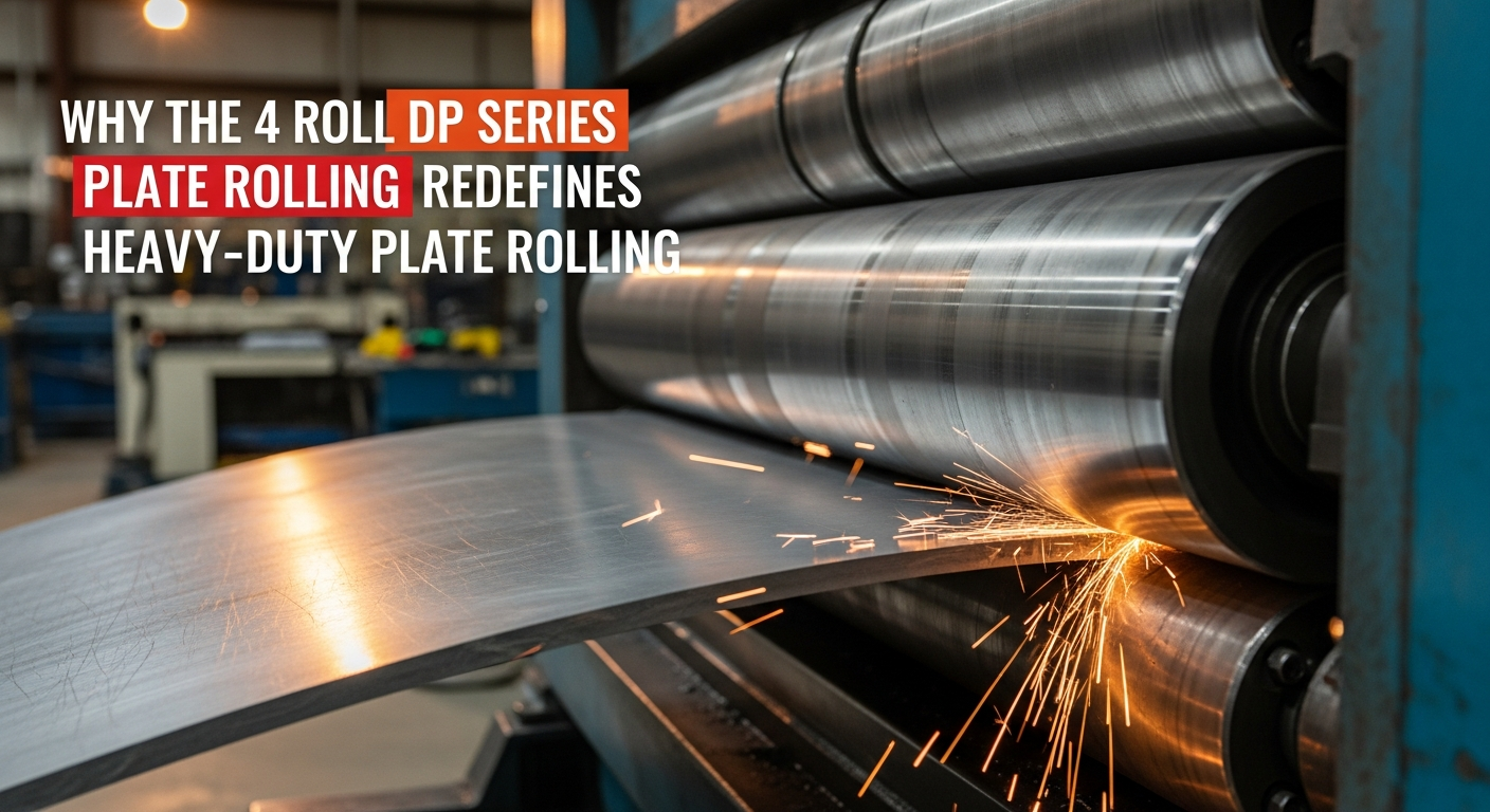 the 4 Roll DP Series Plate Rolling Machine Redefines Heavy‑Duty Plate Rolling