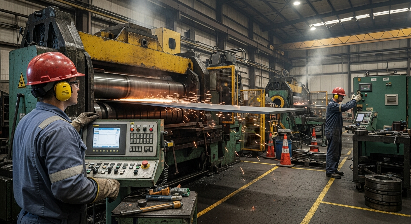 Operating and Maintaining Plate Rolling Equipment