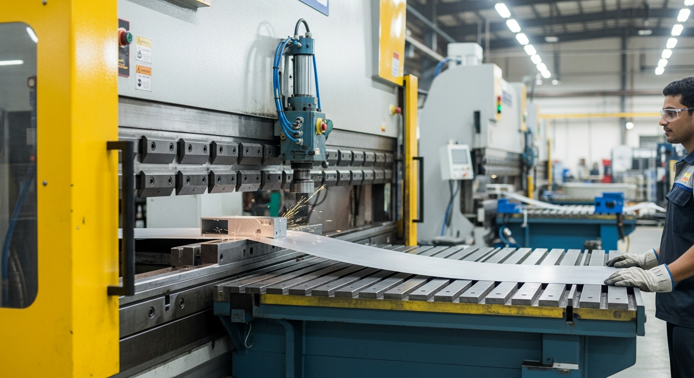 Press Brake Machine: Types, Working Principle, and Industrial Applications
