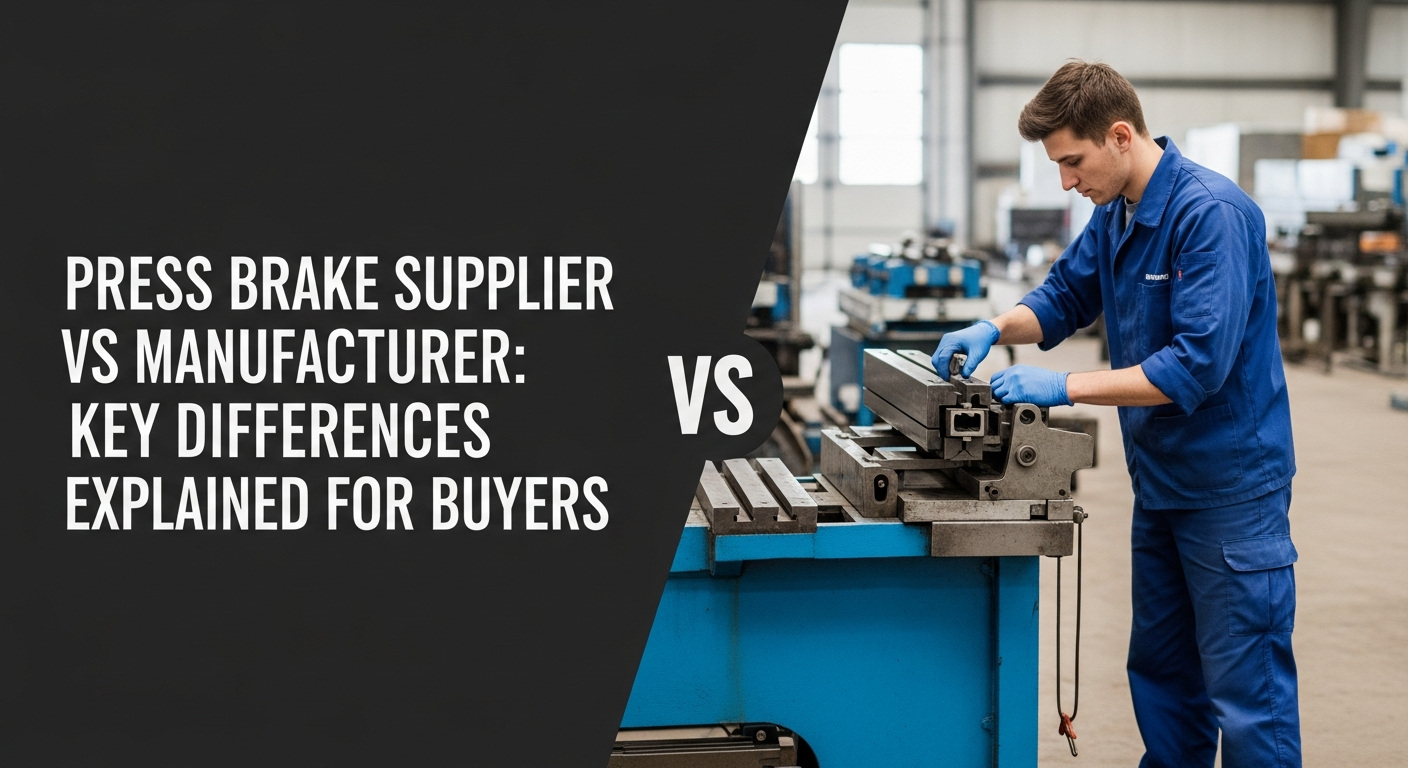 Press Brake Supplier vs Manufacturer