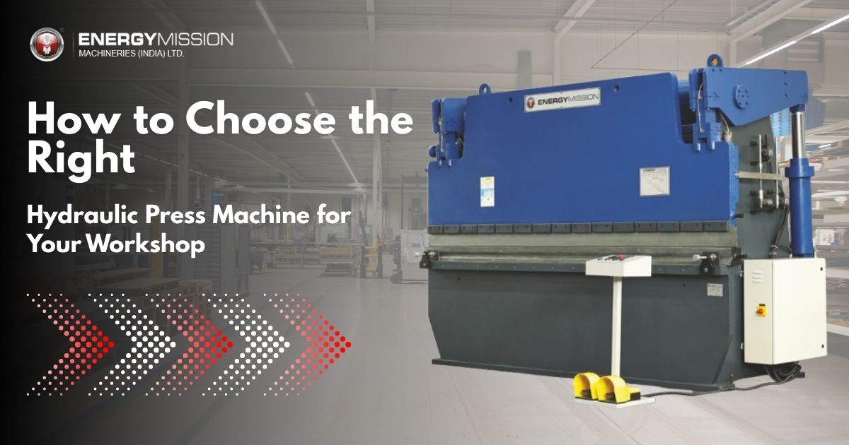 Hydraulic Press Brake Machine Workshop