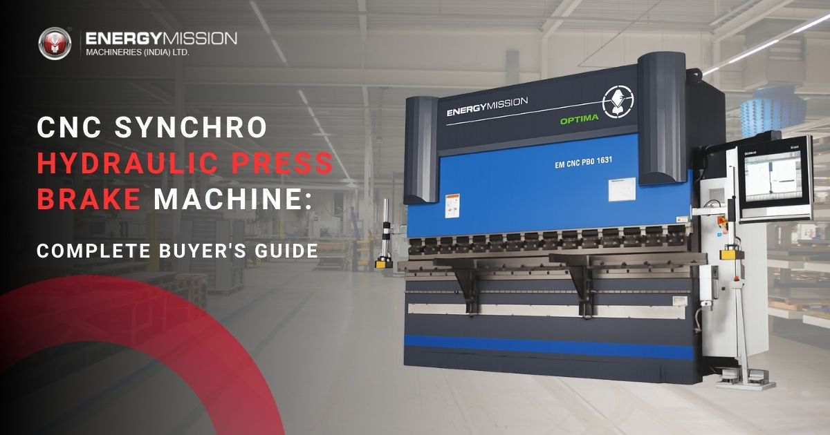 CNC Synchro Hydraulic Press Brake Machine