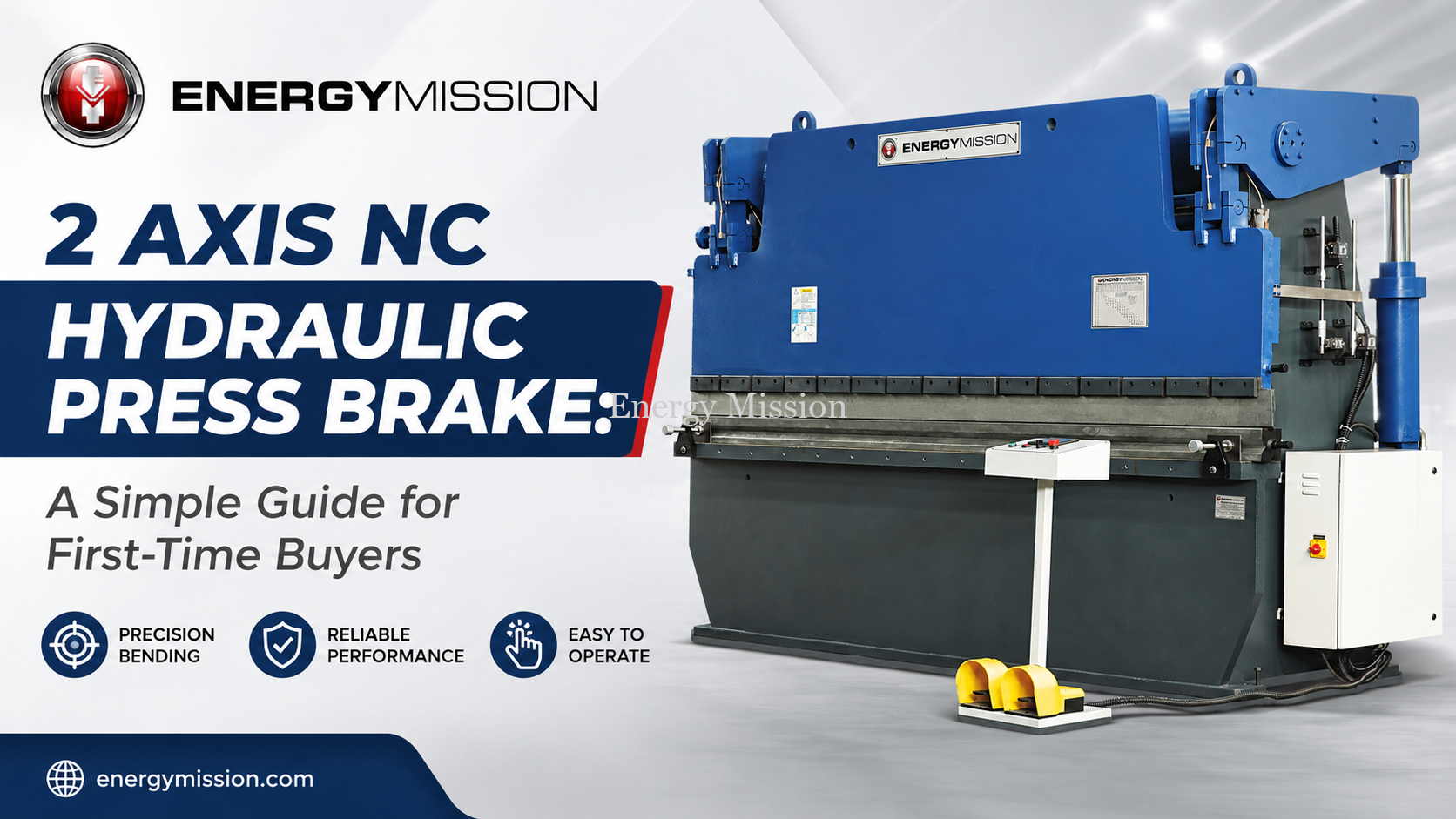 2 Axis NC Hydraulic Press Brake: A Simple Guide for First-Time Buyers