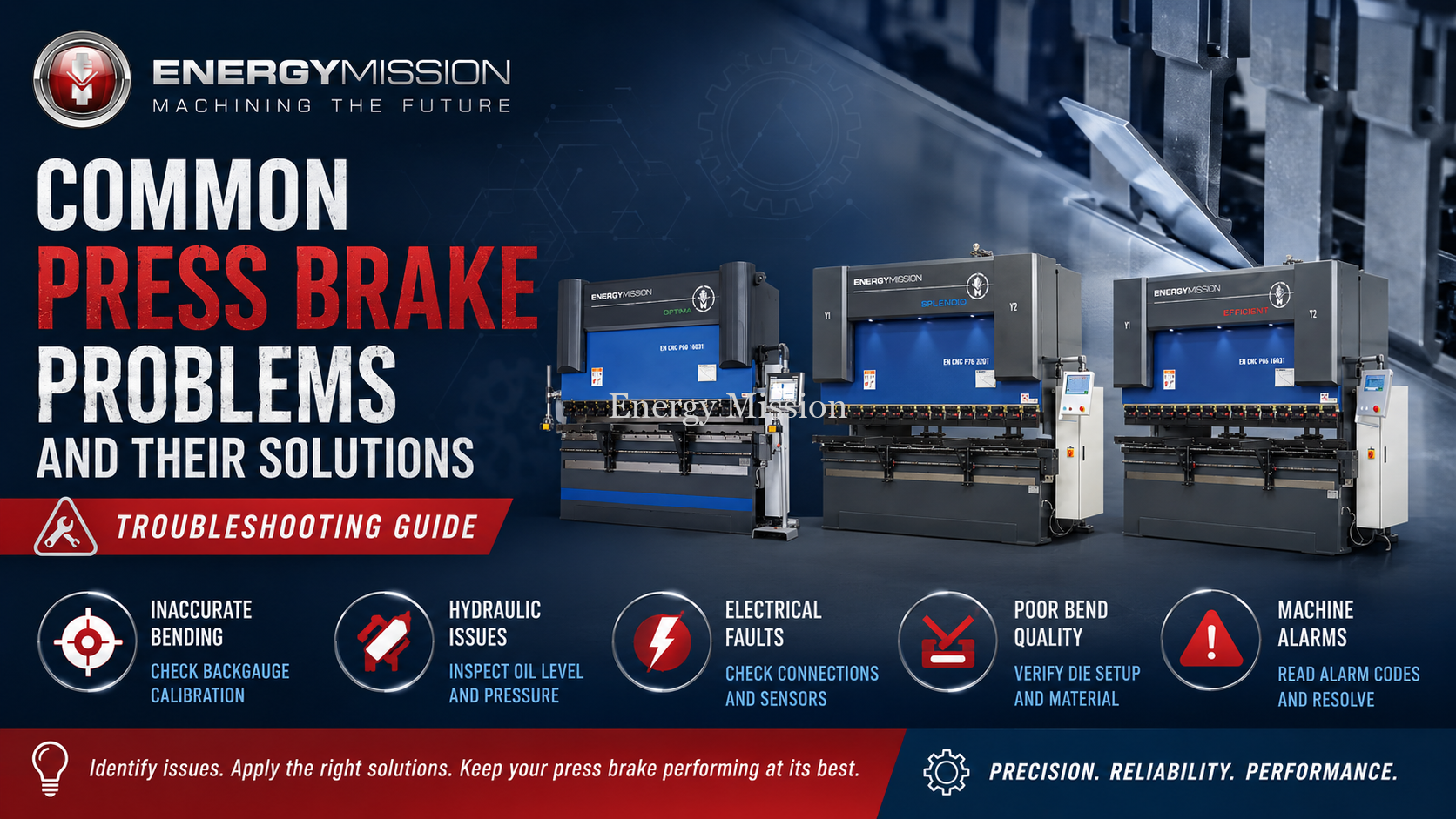 Common Press Brake Problems and Their Solutions