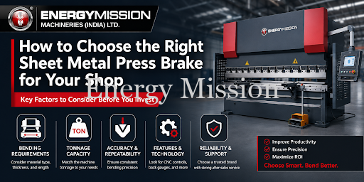 How to Choose the Right Sheet Metal Press Brake for Your Shop