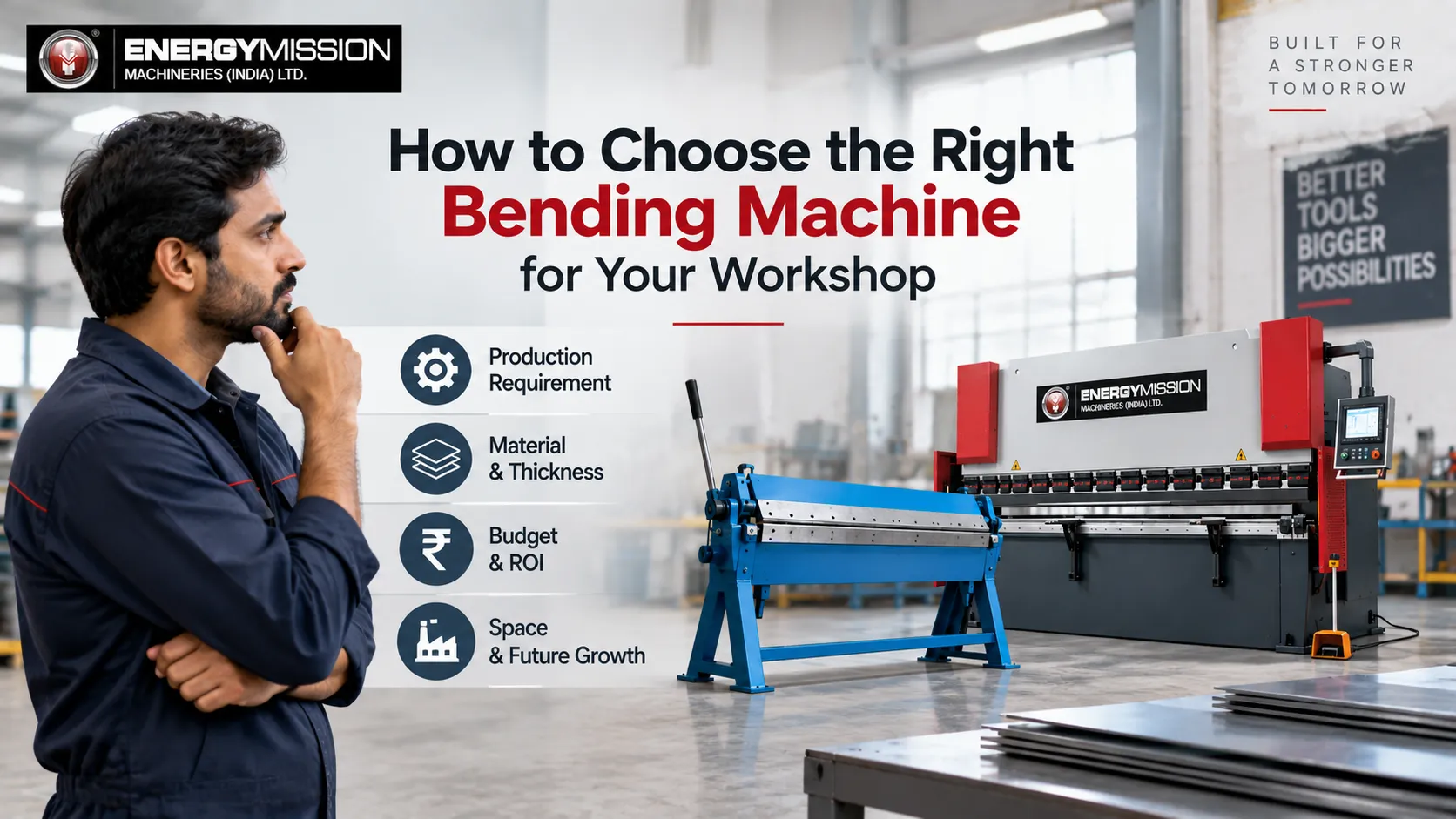How to Choose the Right Bending Machine for Your Workshop